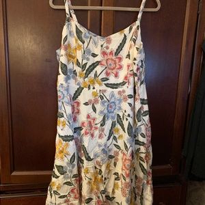 White flower sundress